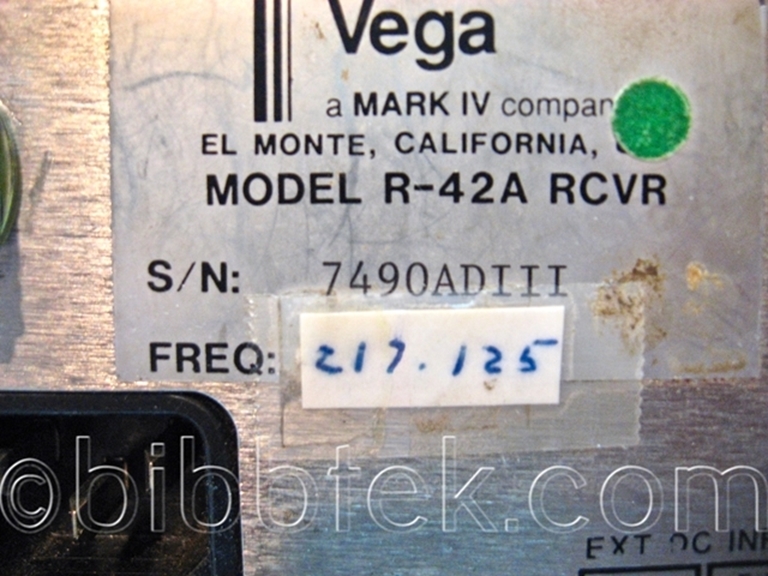 Picture of Vega R-42 A Pro Plus Diversity Receiver Dynex III  sn7490DIII