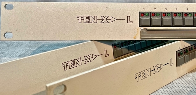 Picture of Grass Valley Group TEN-X-L Control panel only.