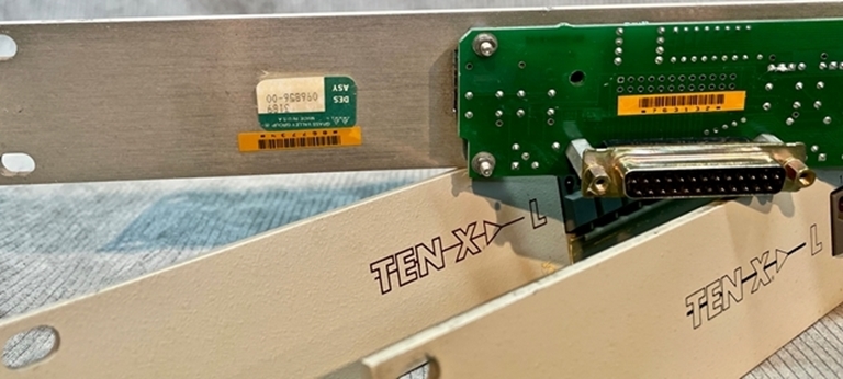 Picture of Grass Valley Group TEN-X-L Control panel only.