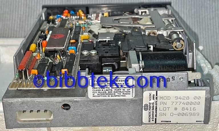 Picture of Buehler Products Floppy Disk Drive, 5.25" 1/2 height,  NOS.