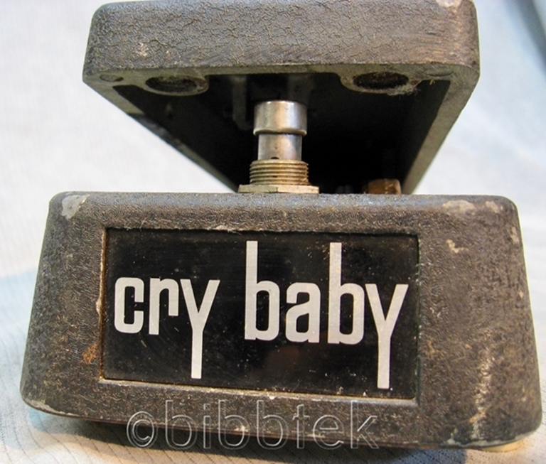 Picture of Vox Cry baby Vintage Wah pedal. sn1636786.