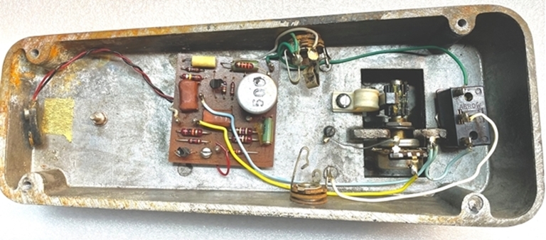 Picture of Vox Cry baby Vintage Wah pedal. sn1636786.