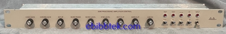 Picture of Grass Valley 3241 Proc Amp Control Panel