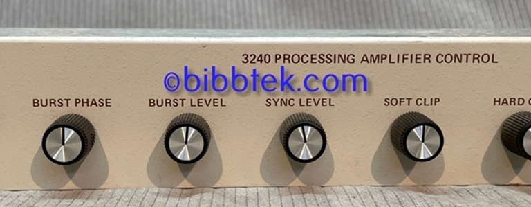 Picture of Grass Valley 3241 Proc Amp Control Panel