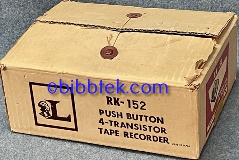 Picture of Lafayette R-K152 4 Transistor Reel to Reel.