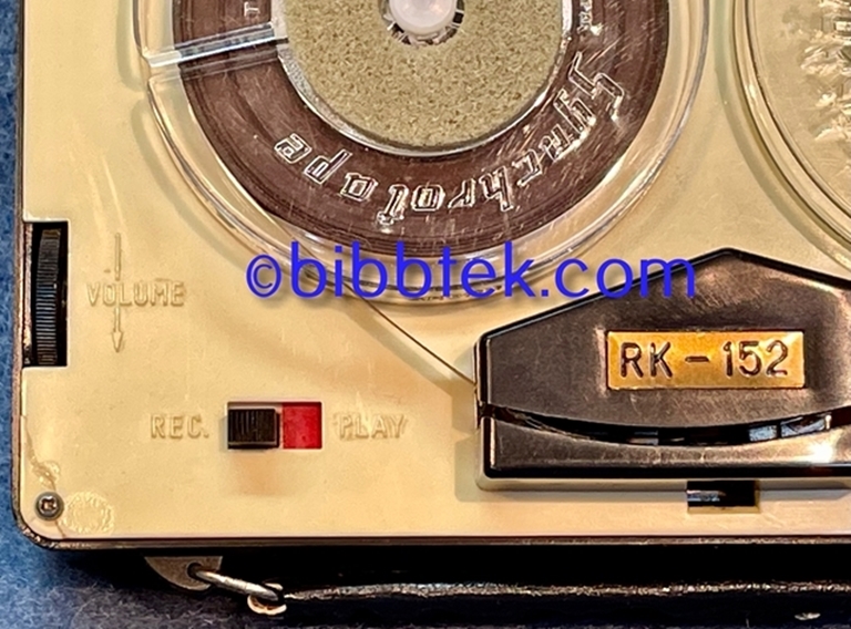 Picture of Lafayette R-K152 4 Transistor Reel to Reel.