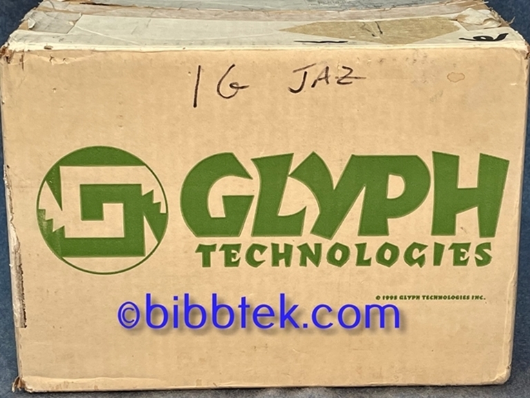 Picture of Glyph IMPROV 1 Gig Jaz drive, in original box, no disks.