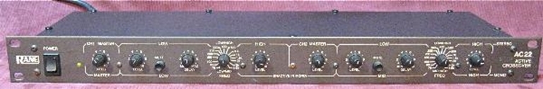 Picture of Rane AC22 Active Electronic Crossover  Sold Out.