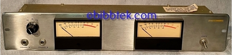 Picture of Ampex Meter Assembly, pn 4010098-01, Sold Out.