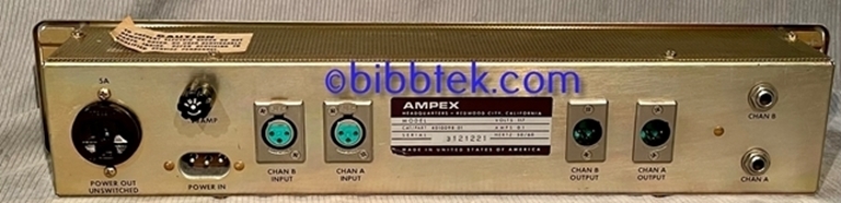 Picture of Ampex Meter Assembly, pn 4010098-01, Sold Out.