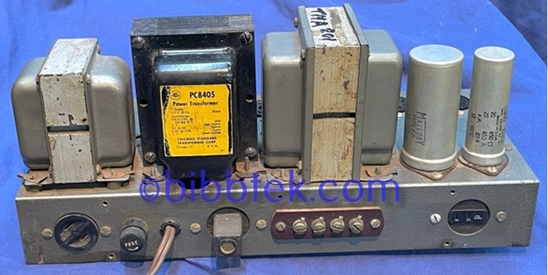 Picture of Altec A333A Tube Power amplifier, NSN.