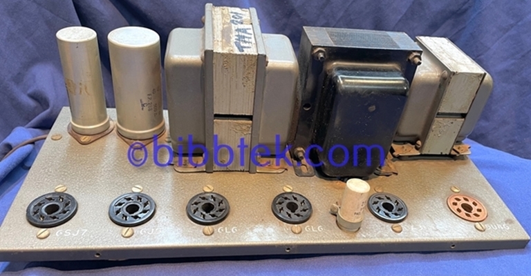 Picture of Altec A333A Tube Power amplifier, NSN.