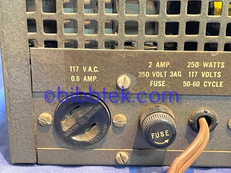 Picture of Altec A333A Tube Power amplifier, NSN.