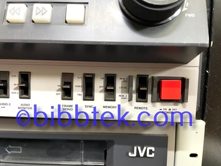 Picture of JVC CR850U Umatic Editing Recorders (Pair)