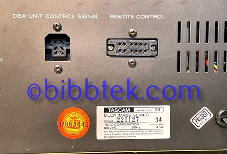 Picture of Tascam 133 Multi-Image Deck