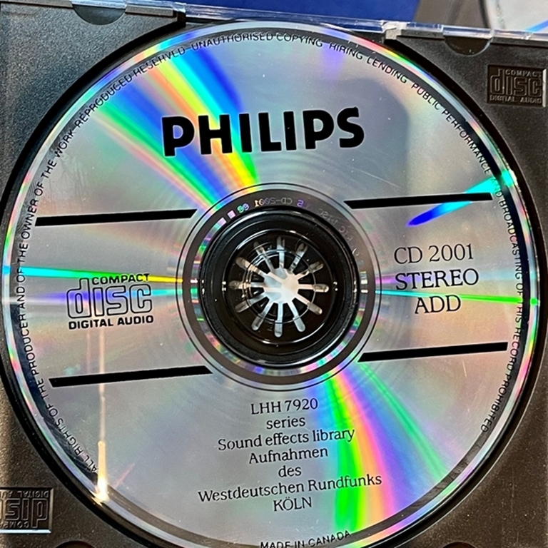 Picture of Sound Ideas Sound Effects Library 2000 Series CDs