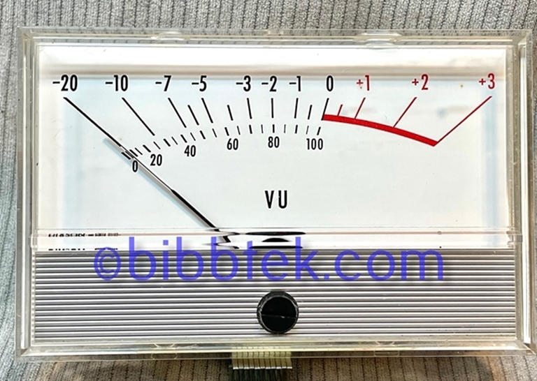 Picture of Dixson Audio Meter, type A, model 230, used tested.