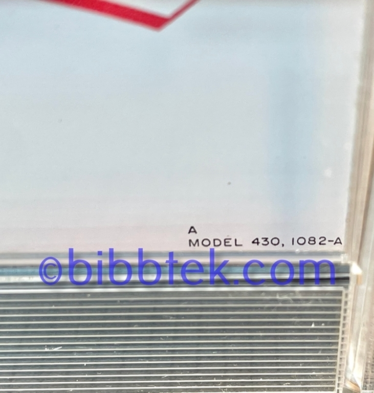 Picture of Dixson Audio Meter, type A, model 230, used tested.