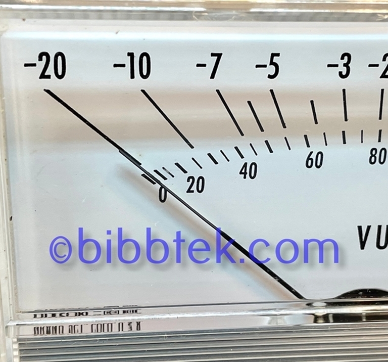 Picture of Dixson Audio Meter, type A, model 230, used tested.