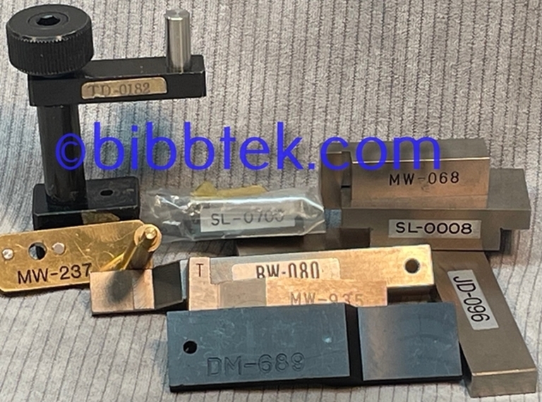 Picture of Sony VTR  Alignment Tools, over 40 items.