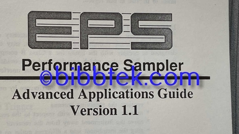 Picture of Ensoniq EPS Manuals