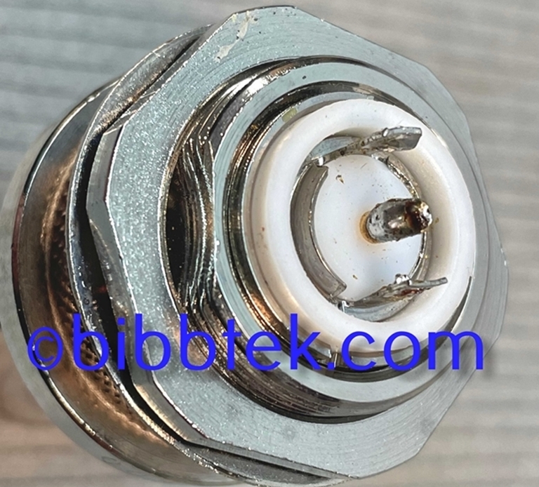 Picture of Kings KP8050-002-000, Triax Bulkhead connectors, Used, Excellent condition.