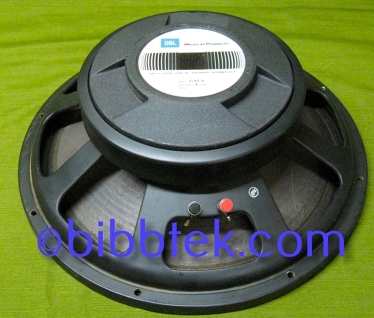 Picture of JBL E140-8 15" Bass Driver, sn 75128 SOLD OUT