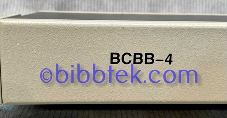 Picture of BCBB-4 Hirose 12 Pin to BNC Break out box, 4 channel passive 1 RU.