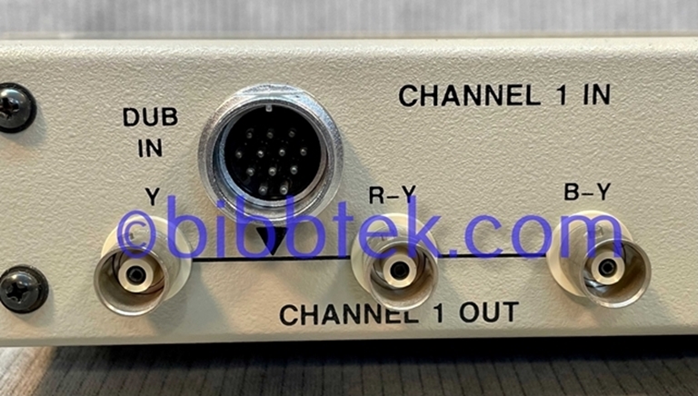 Picture of BCBB-4 Hirose 12 Pin to BNC Break out box, 4 channel passive 1 RU.