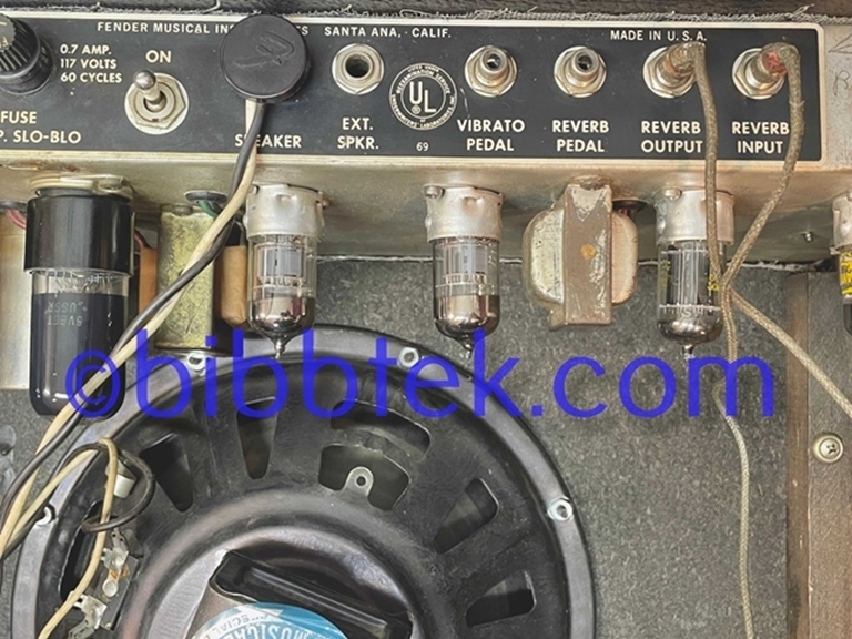 Picture of 1967 Fender Princeton Reverb, sn A18544.