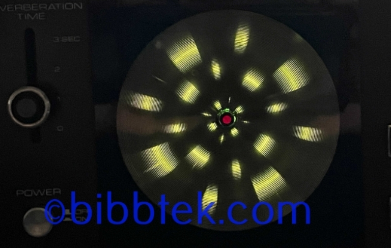 Picture of JVC ECA 102 Reverb unit, "Radar Screen reverberation amplifier".