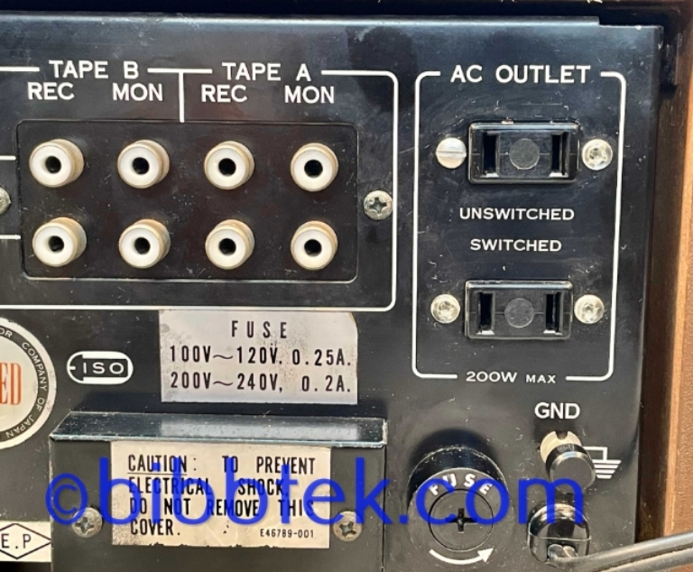 Picture of JVC ECA 102 Reverb unit, "Radar Screen reverberation amplifier".