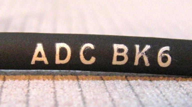 Picture of ADC 6', 1/4" Nickel, Black TRS Longframe Cable  SOLD OUT