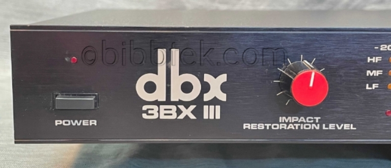Picture of dbx 3BXiii  3 band dynamic range expander, VG condition.  snn50301843
