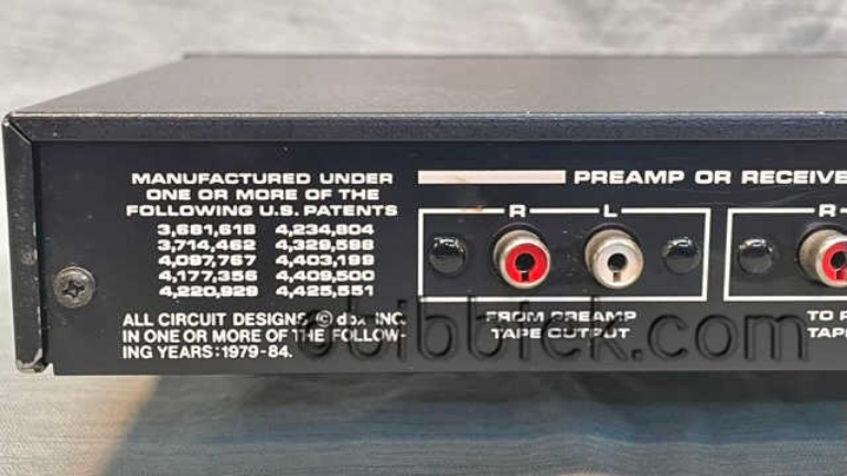 Picture of dbx 3BXiii  3 band dynamic range expander, VG condition.  snn50301843