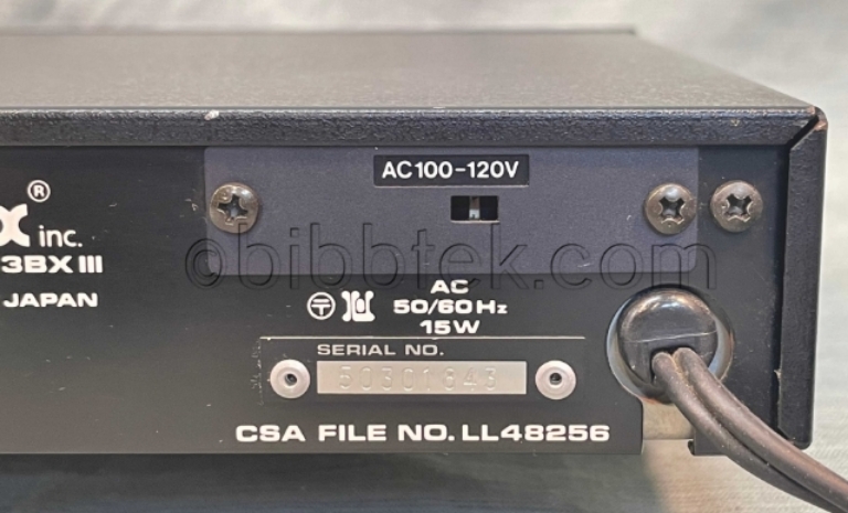 Picture of dbx 3BXiii  3 band dynamic range expander, VG condition.  snn50301843