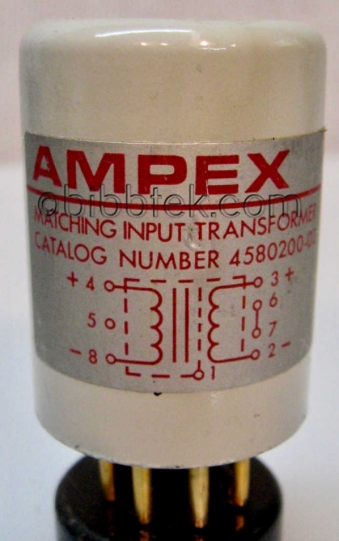 Picture of Ampex Balanced Matching Input transformer pn 4580200-02