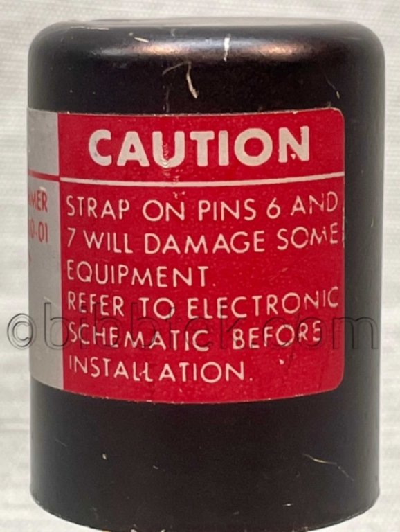 Picture of Ampex Balanced Matching Input transformer pn 4580200-01.