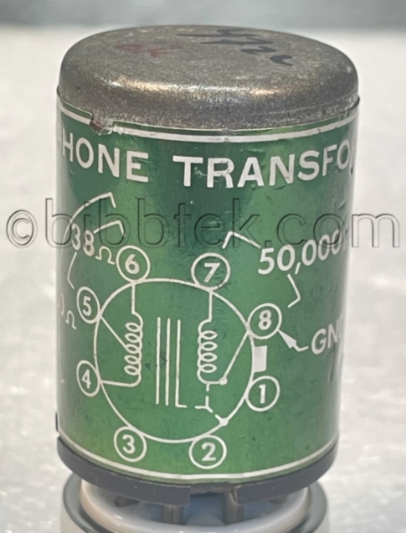 Picture of Altec/Peerless 4722 Mic  Input Transformer, 150Ω to 50KΩ.